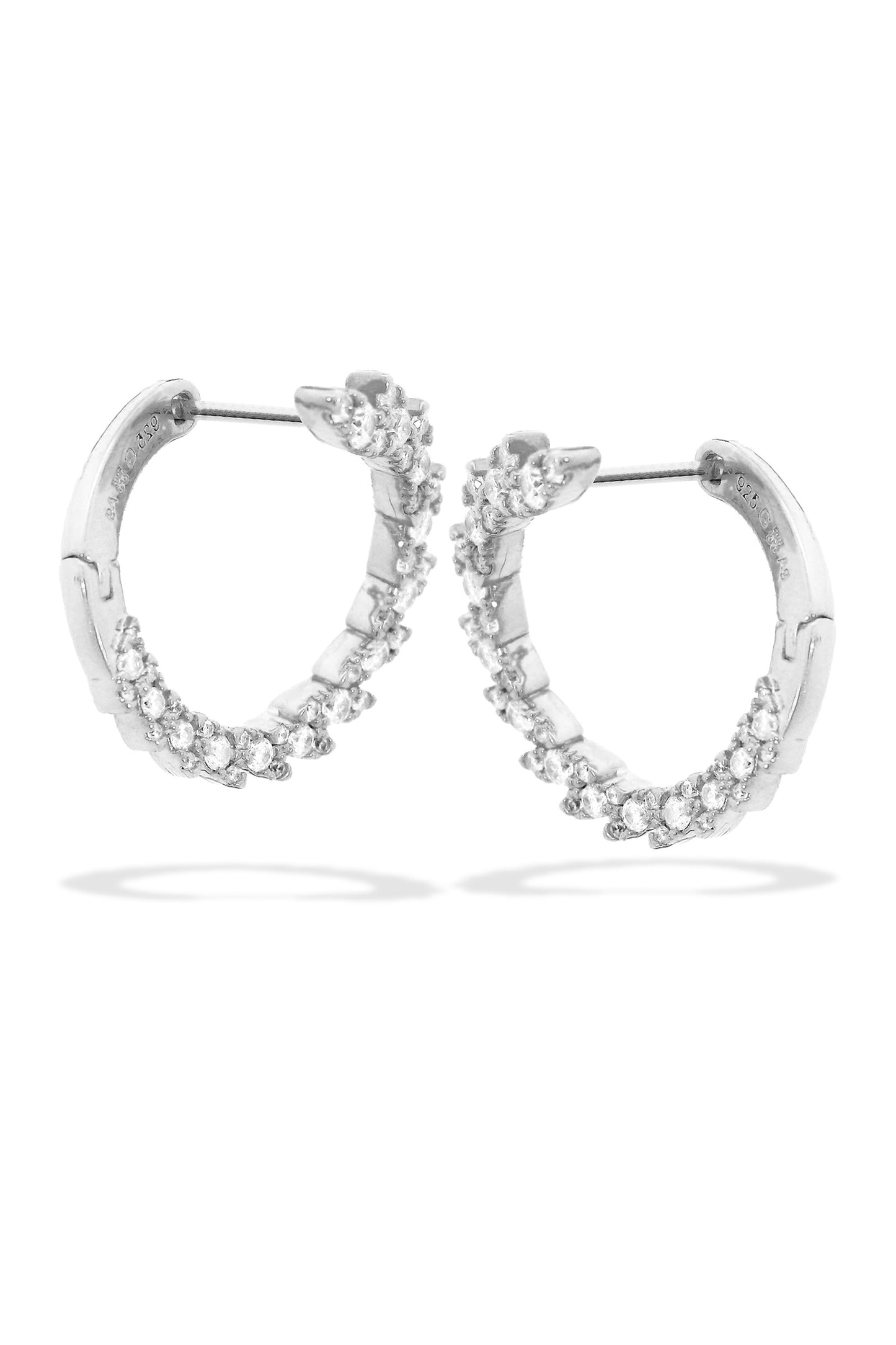 SYDNEY SOIRÉE POINT PIPER EARRINGS SILVER