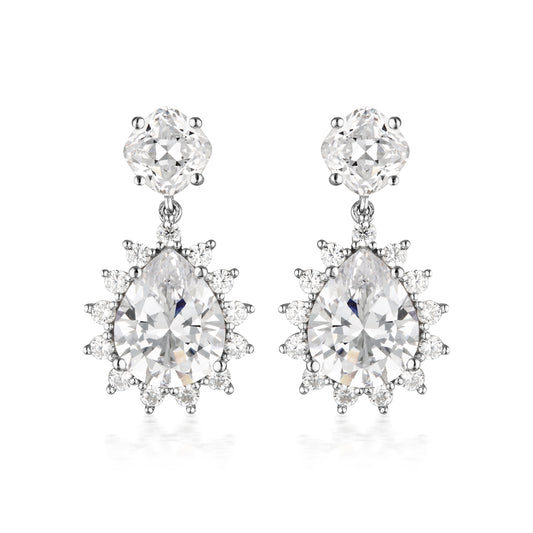 LUXE VELLUTO EARRINGS SILVER