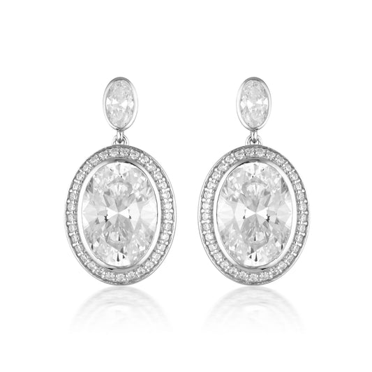 LUXE GRANDENZZA EARRINGS SILVER