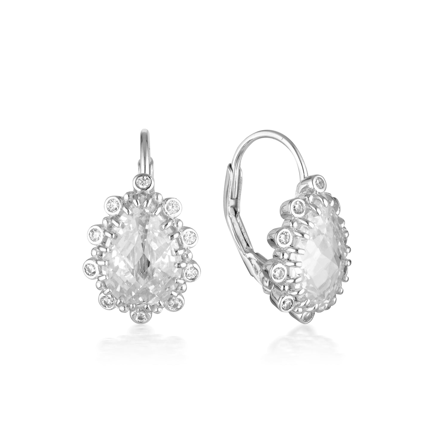 LUXE OPPULENZA EARRINGS SILVER