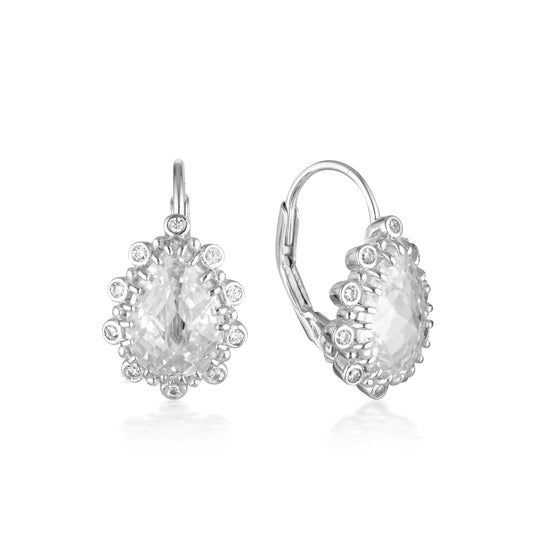 LUXE OPPULENZA EARRINGS SILVER