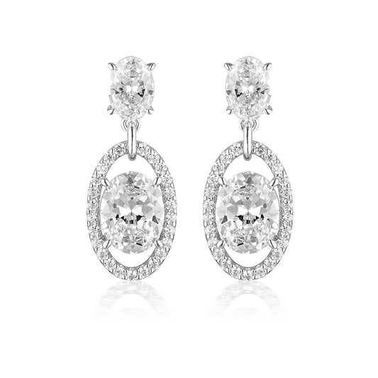 AURORA HEAVEN EARRINGS SILVER