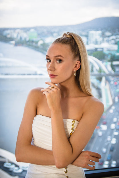 AURORA RADIENCE EARRINGS GOLD