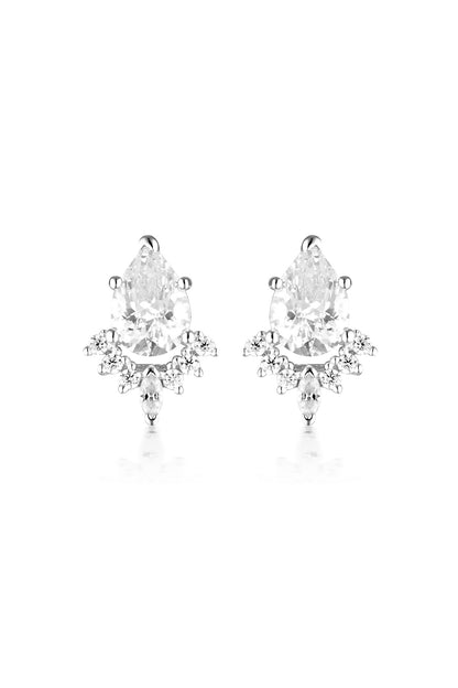 ICONIC BRIDAL PENELOPE EARRING SILVER