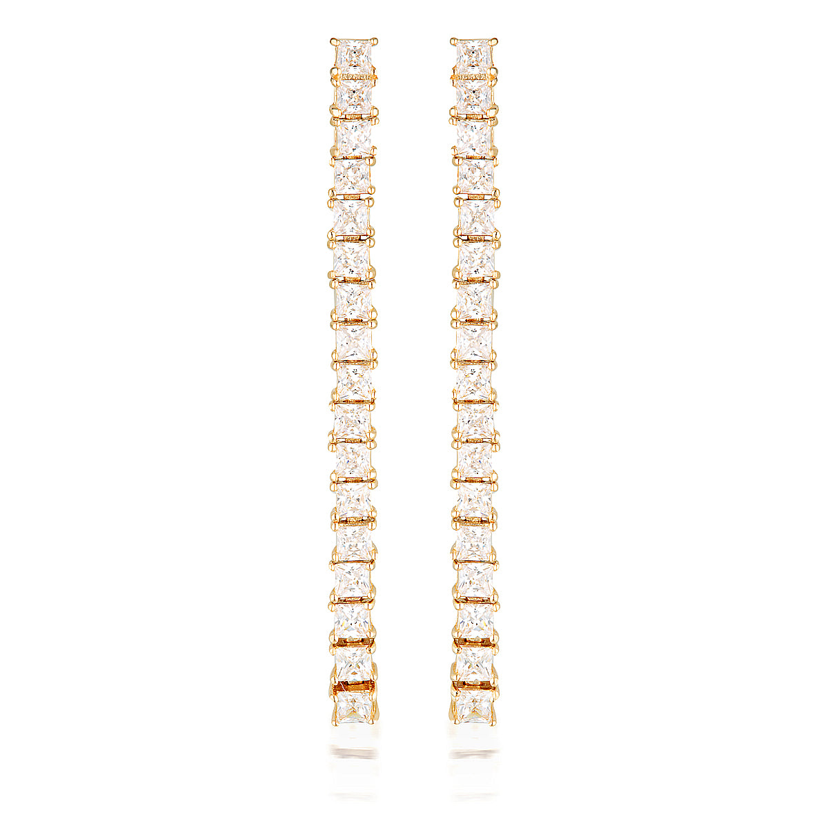 ICONIC BRIDAL VERA EARRINGS GOLD