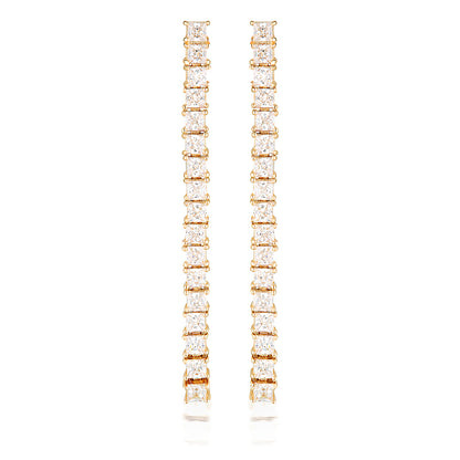 ICONIC BRIDAL VERA EARRINGS GOLD