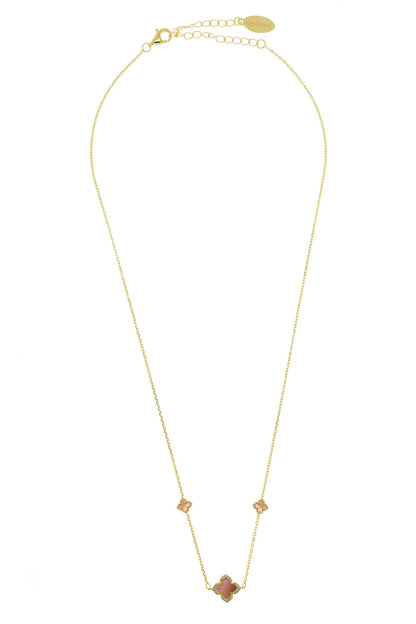 SYDNEY SOIRÉE  FAIRWATER MOTHER OF PEARL DELUXE NECKLACE GOLD