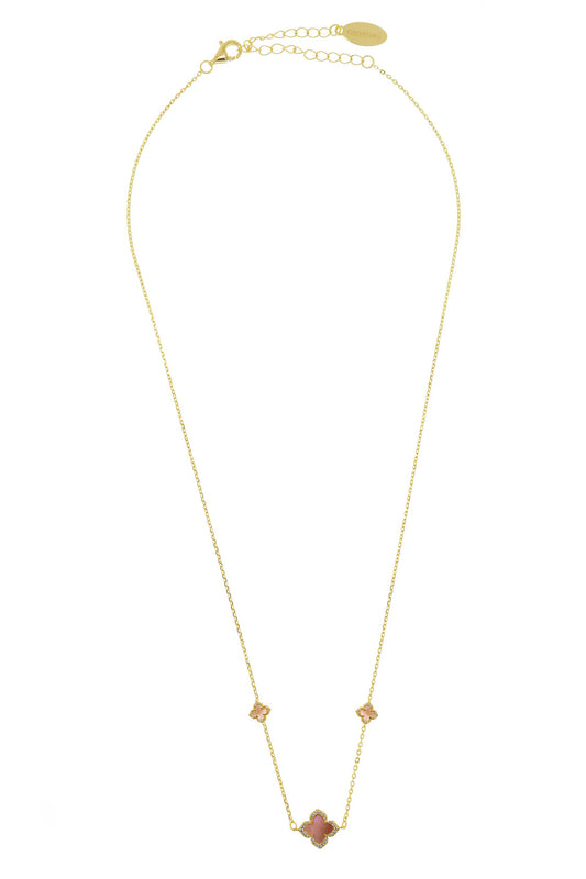 SYDNEY SOIRÉE  FAIRWATER MOTHER OF PEARL DELUXE NECKLACE GOLD