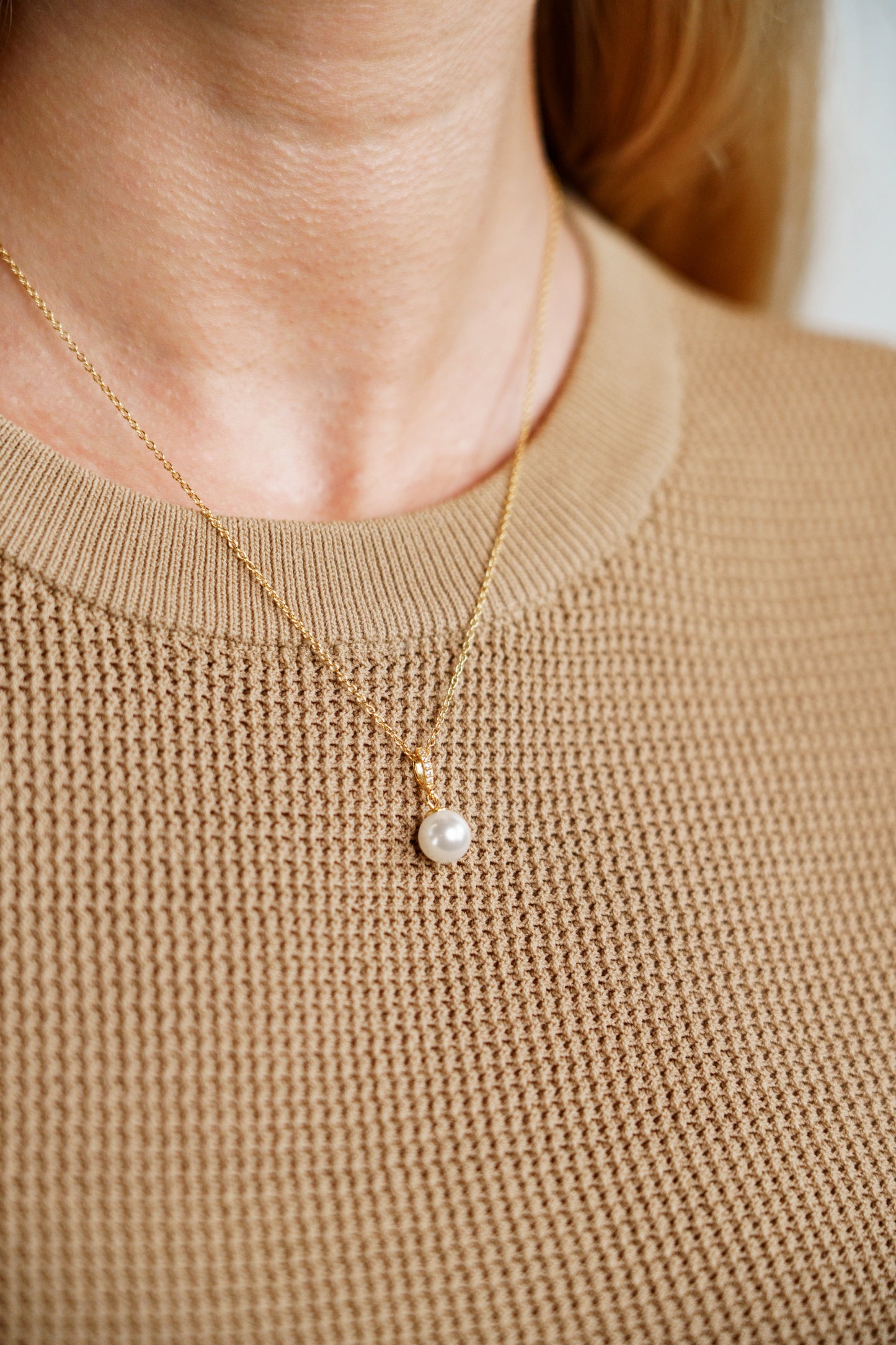 ADAGIO EFFORTLESS GLOW PEARL PENDANT GOLD
