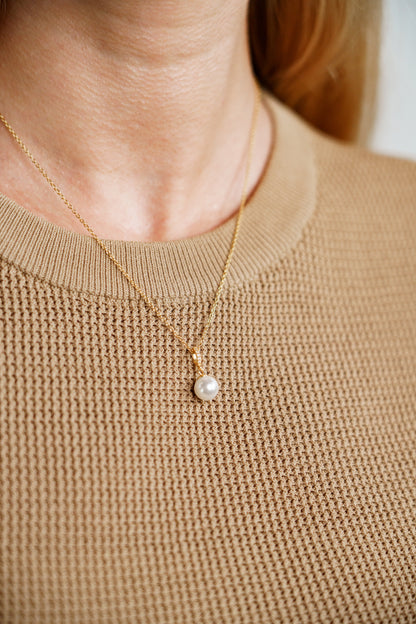 ADAGIO EFFORTLESS GLOW PEARL PENDANT GOLD