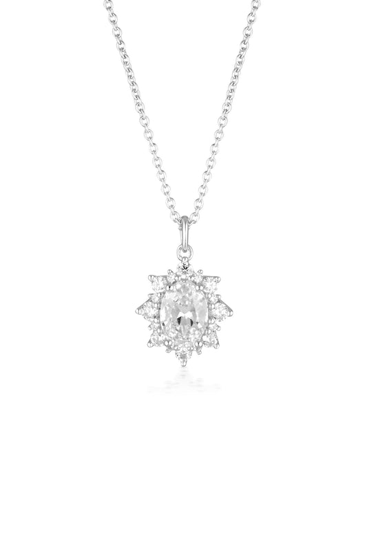 ICONIC BRIDAL ELOISE PENDANT SILVER
