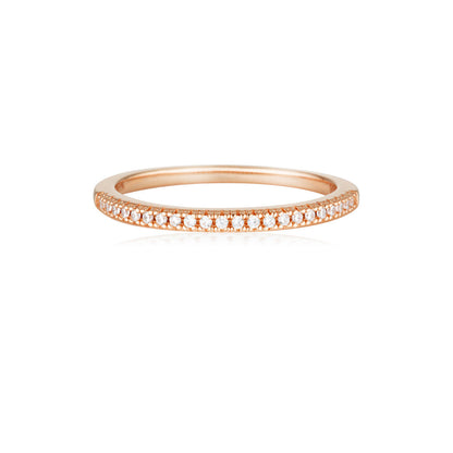 ICONIC BRIDAL ANNE BAND ROSE GOLD