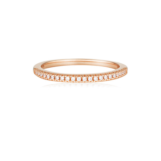 ICONIC BRIDAL ANNE BAND ROSE GOLD