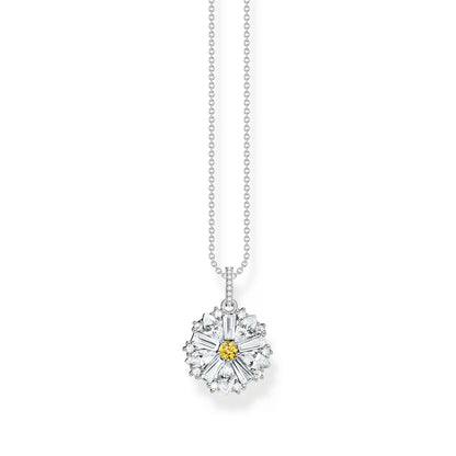 THOMAS SABO Lovely Daisy Pendant Chain in Silver
