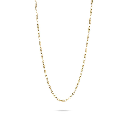 THOMAS SABO Charm Necklace Paperclip Gold