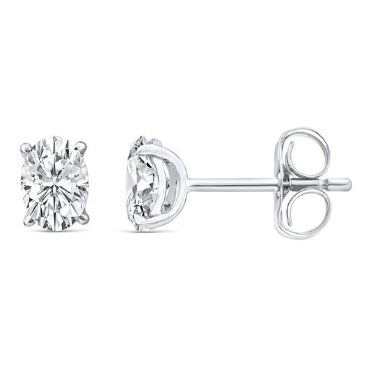 2.00ct Lab Grown Diamond Earrings in 9K White Gold