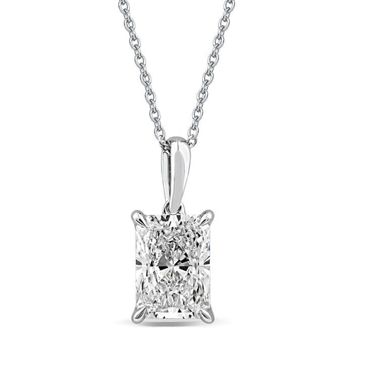 2.00ct Lab Grown Diamond Necklace in 9K White Gold