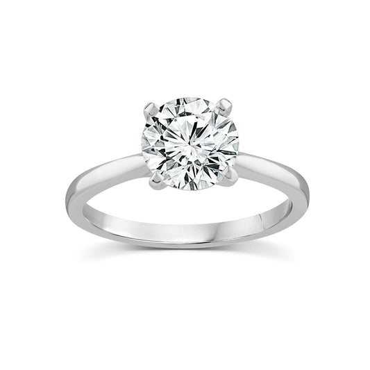 Solitaire Lab Grown Diamond Engagement Ring