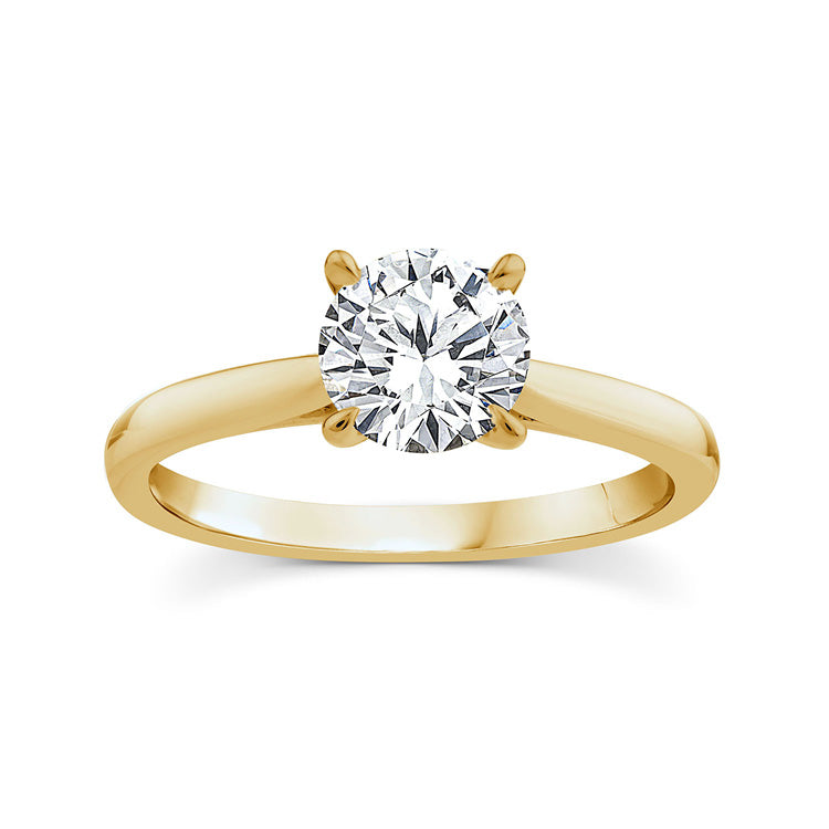 1.00ct Lab Grown Diamond Ring in 9K Yellow Gold