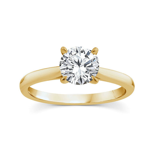 1.00ct Lab Grown Diamond Ring in 9K Yellow Gold