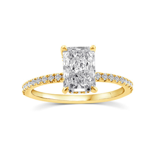 1.75ct Lab Grown Diamond Ring in 9K Yellow Gold