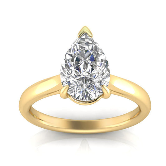 2.00ct Lab Grown Diamond Ring in 9K Yellow Gold