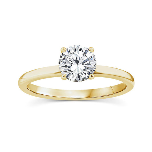 1.00ct Lab Grown Diamond Ring in 9K Yellow Gold