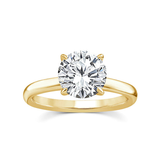 2.00ct Lab Grown Diamond Ring in 9K Yellow Gold