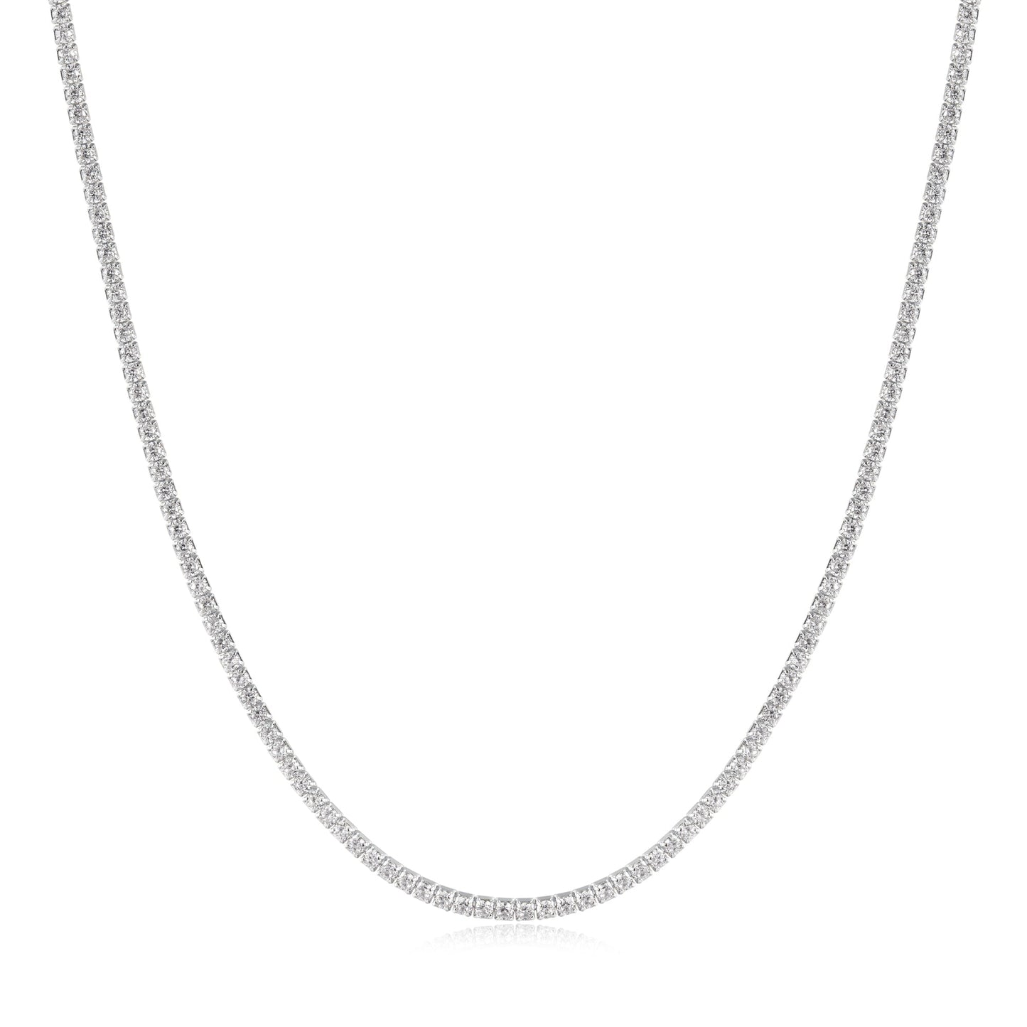 Ania Haie Silver Pave Necklace