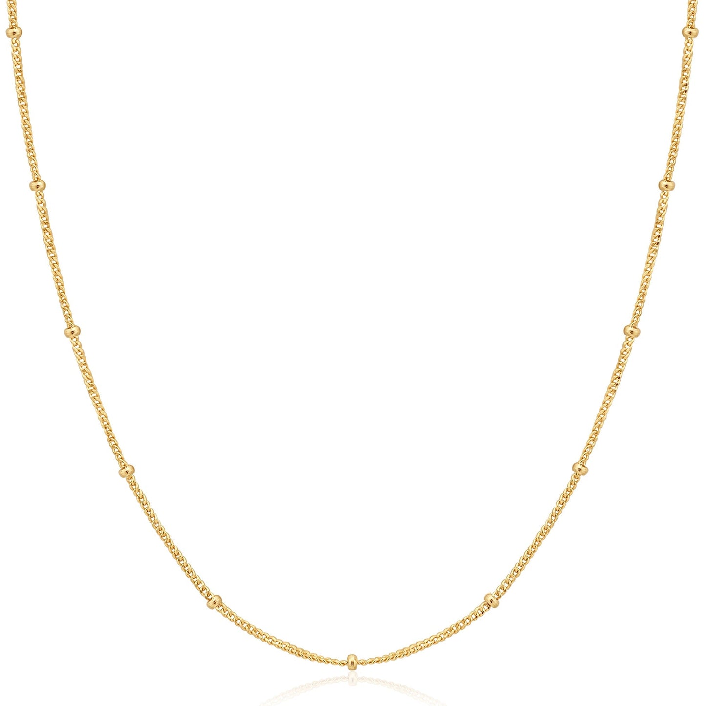 Ania Haie Gold Orb Chain Necklace