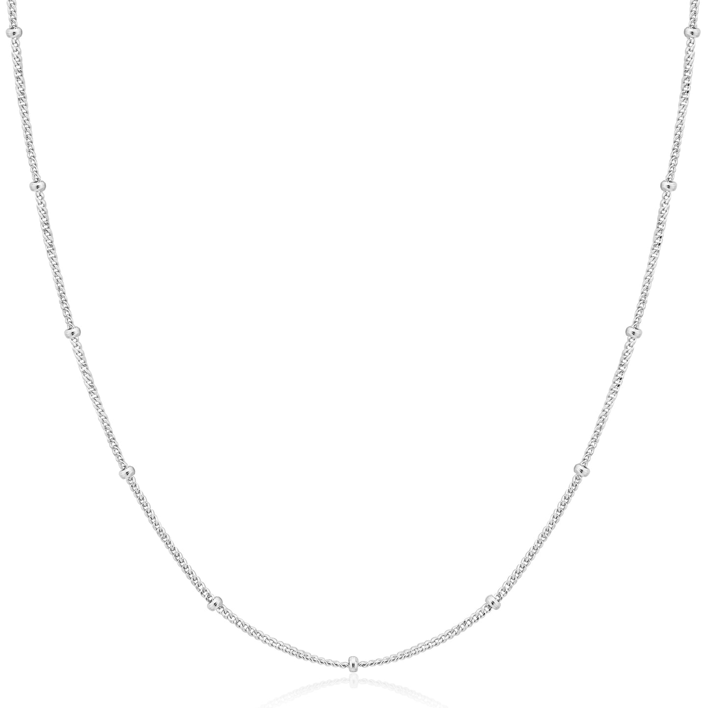 Ania Haie Silver Orb Chain Necklace