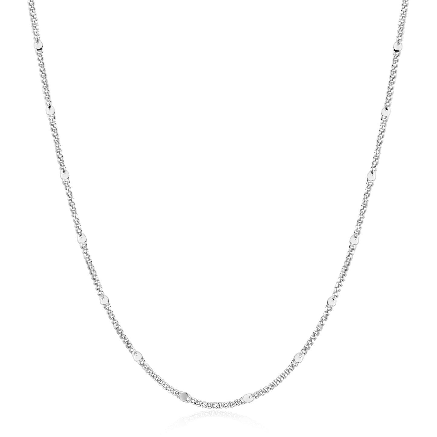 Ania Haie Silver Spheres Chain Necklace