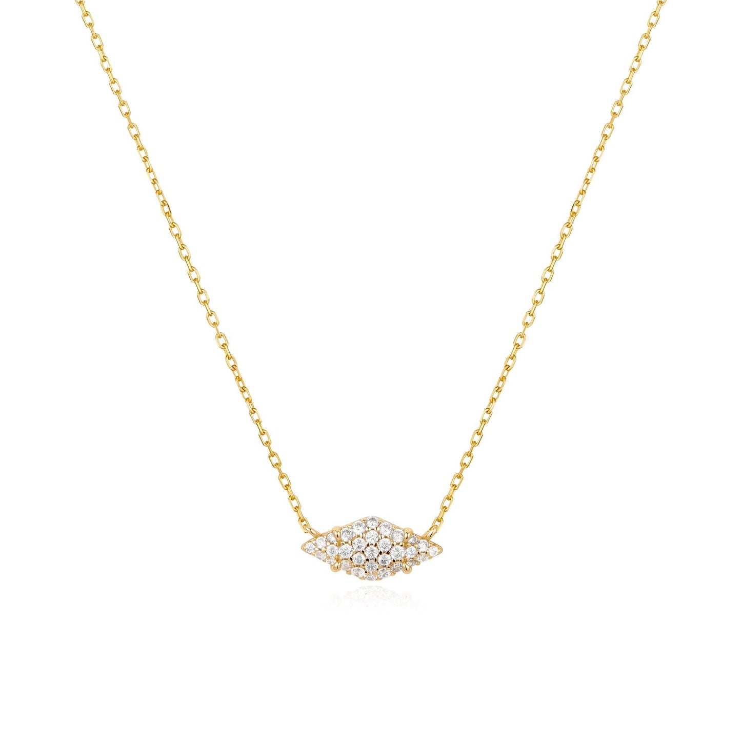 Ania Haie Gold Pave Sparkle Necklace