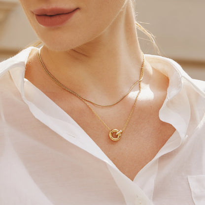 Ania Haie Gold Linked Necklace