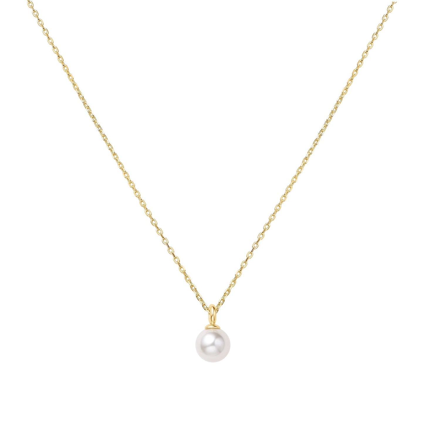 Ania Haie Gold Pearl Drop Pendant Necklace
