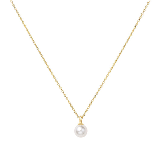 Ania Haie Gold Pearl Drop Pendant Necklace