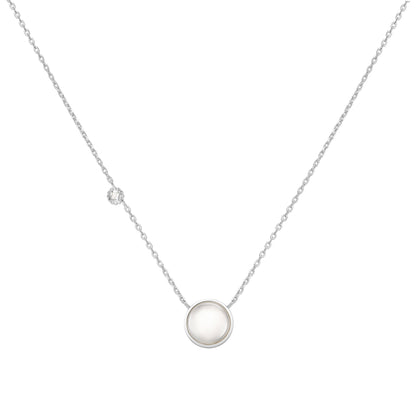 Ania Haie Silver Starry Mother of Pearl Necklace