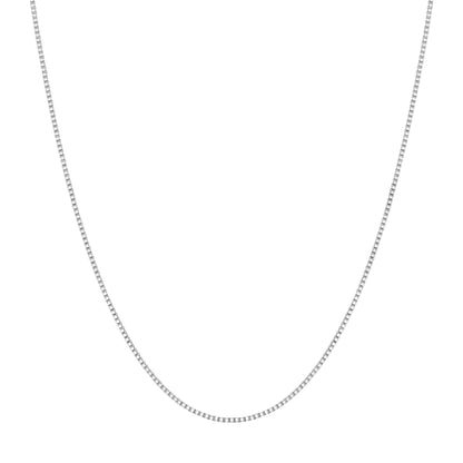 Ania Haie Silver Box Chain Necklace