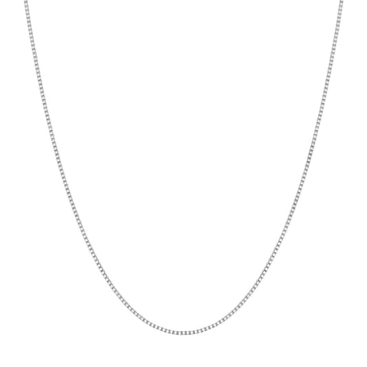 Ania Haie Silver Box Chain Necklace
