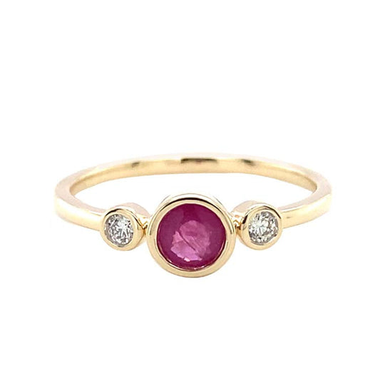 Diamond and Ruby Ring