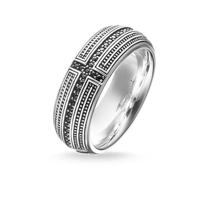 Thomas Sabo Band Ring "Cross Pave"