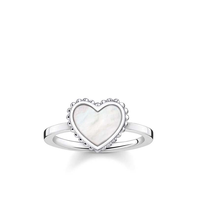 Discounted Thomas Sabo Heart Ring TR2187