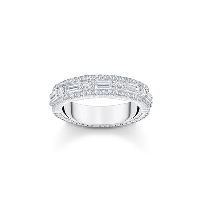 THOMAS SABO Ring with white stones
