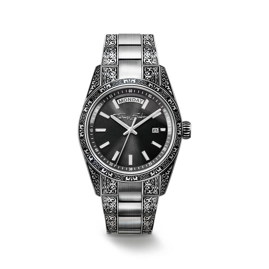 THOMAS SABO Rebel Revive Watch 36mm Black