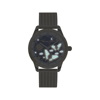 THOMAS SABO Luminescent Butterfly Watch in Gold