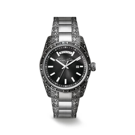 THOMAS SABO Rebel Revive Watch 40mm Black