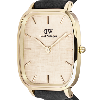 Daniel Wellington Marlon Sheffield Gold Linen Watch