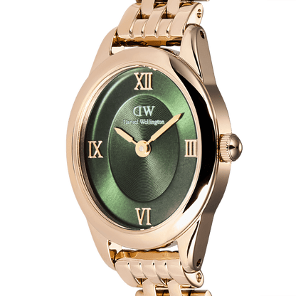Daniel Wellington Ophelia Mini Emerald Rose Gold Watch
