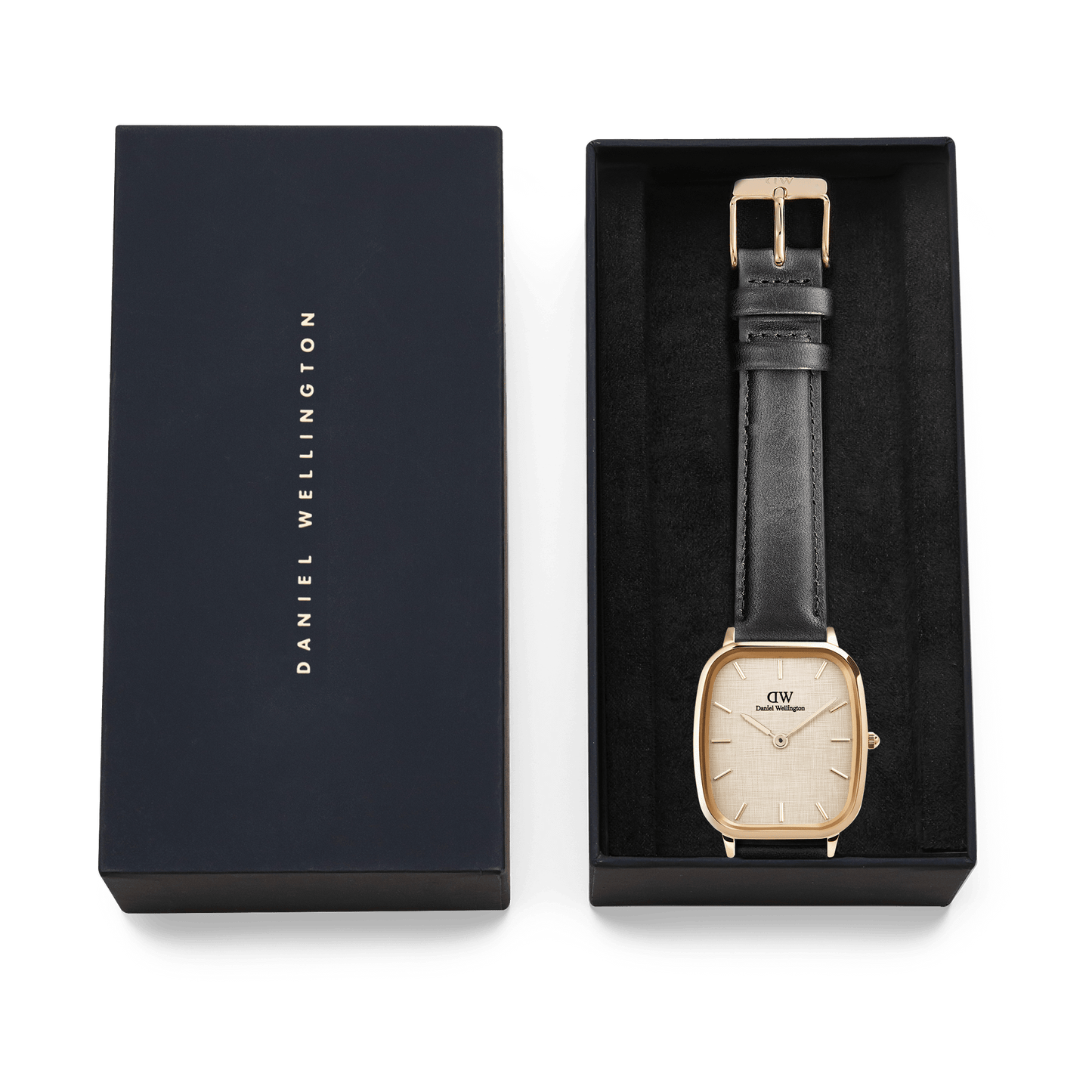 Daniel Wellington Marlon Sheffield Gold Linen Watch