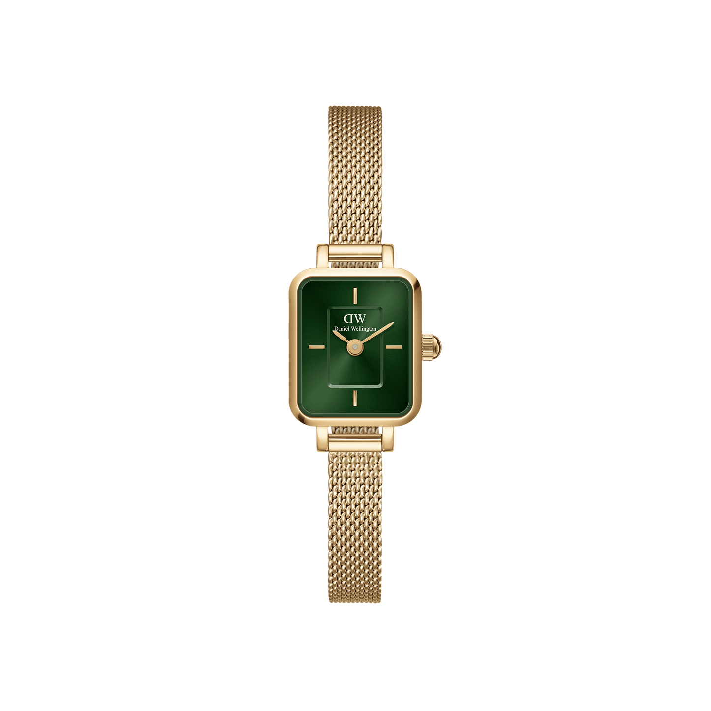 Daniel Wellington Quadro Mini Evergold Emerald Watch